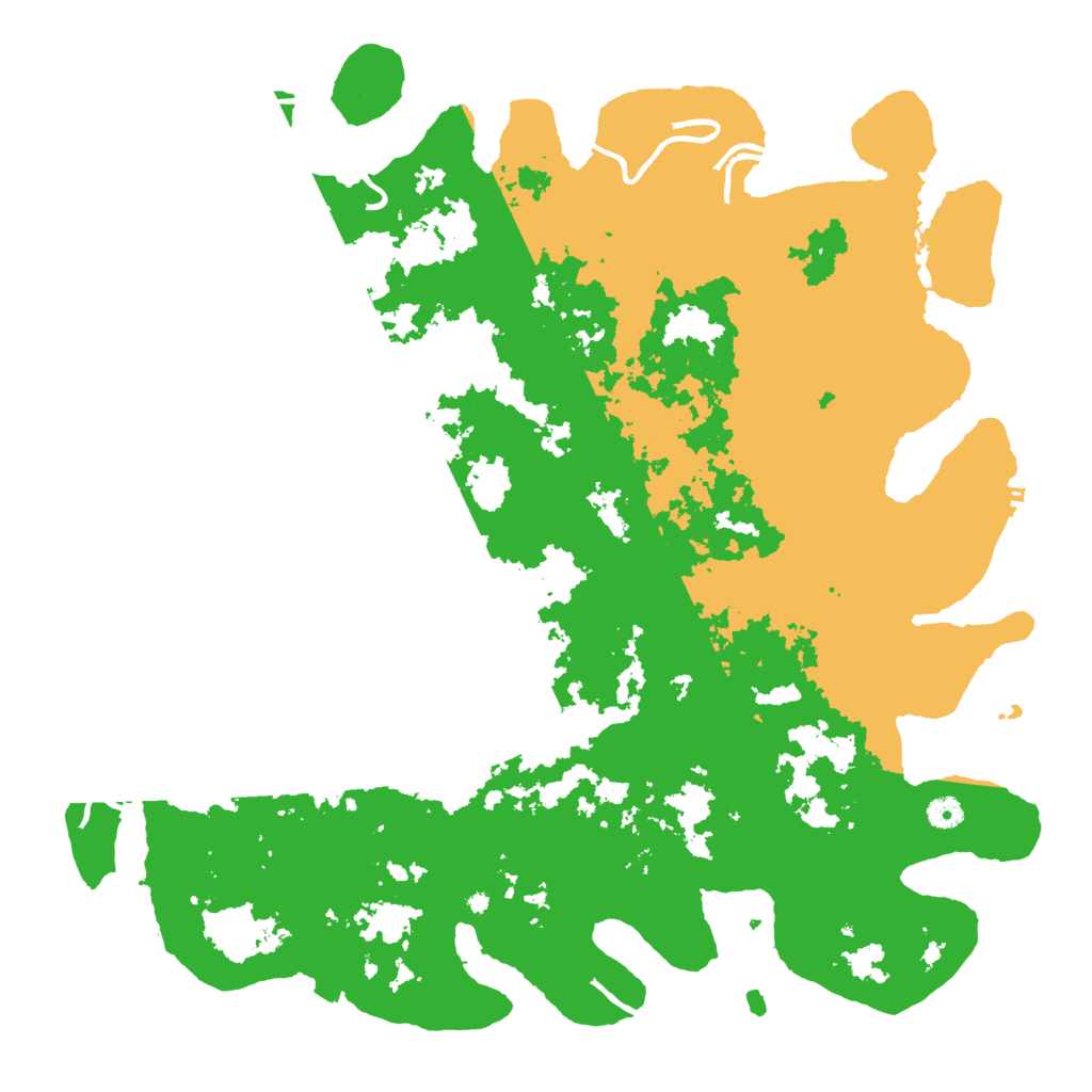 Biome Rust Map: Procedural Map, Size: 4810, Seed: 1343