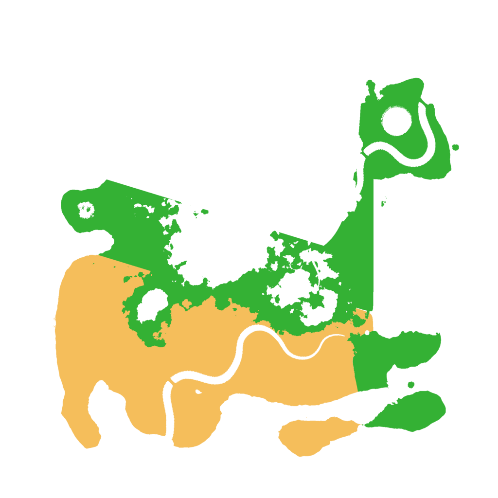 Biome Rust Map: Procedural Map, Size: 3000, Seed: 712298456