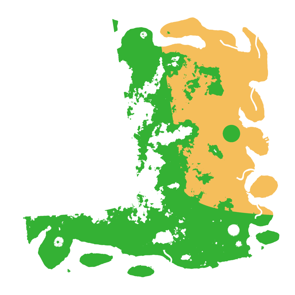 Biome Rust Map: Procedural Map, Size: 4500, Seed: 602975786