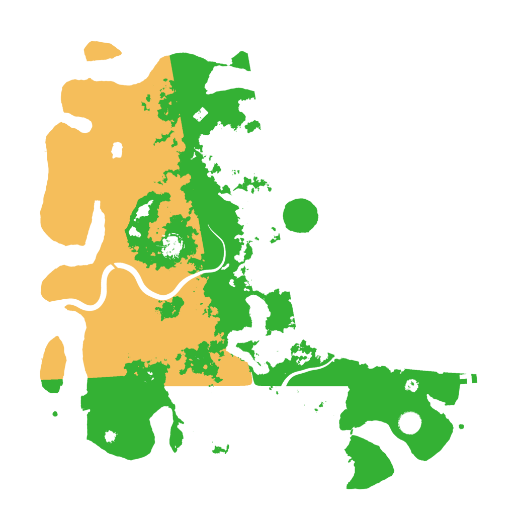 Biome Rust Map: Procedural Map, Size: 4000, Seed: 1339102097