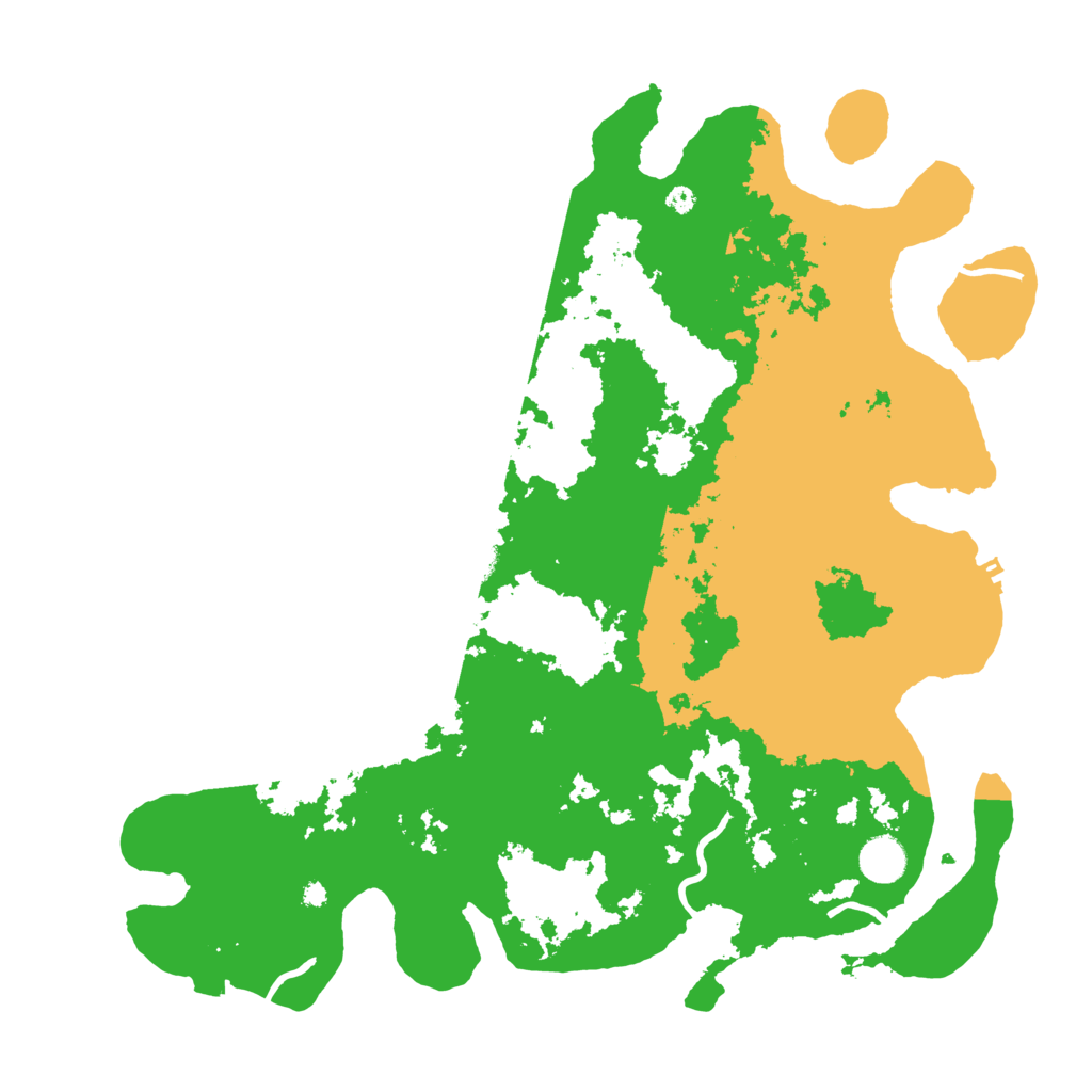 Biome Rust Map: Procedural Map, Size: 4100, Seed: 34240005