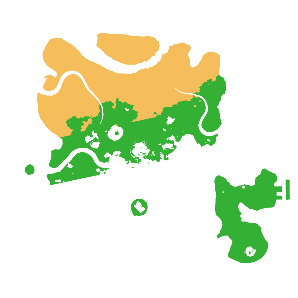 Biome Rust Map: Procedural Map, Size: 3000, Seed: 1604117908