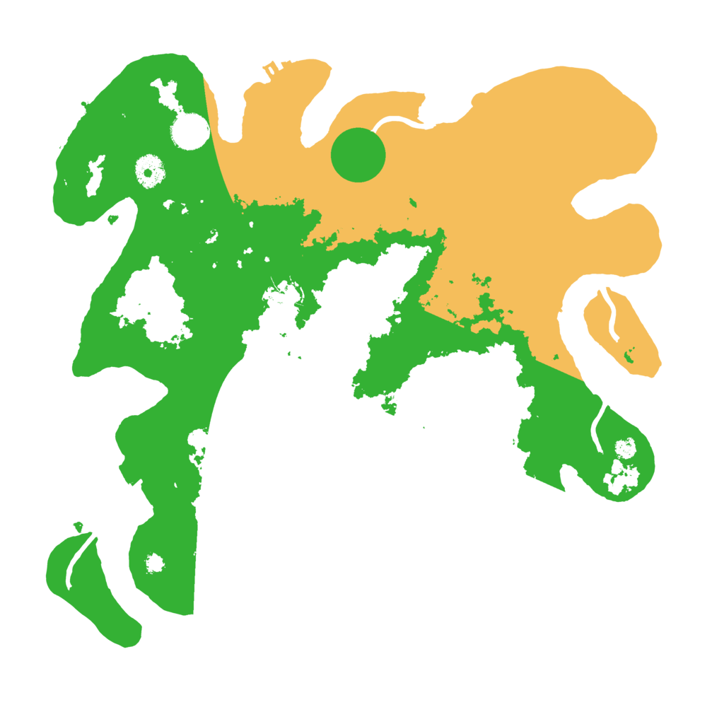 Biome Rust Map: Procedural Map, Size: 3500, Seed: 1473586089