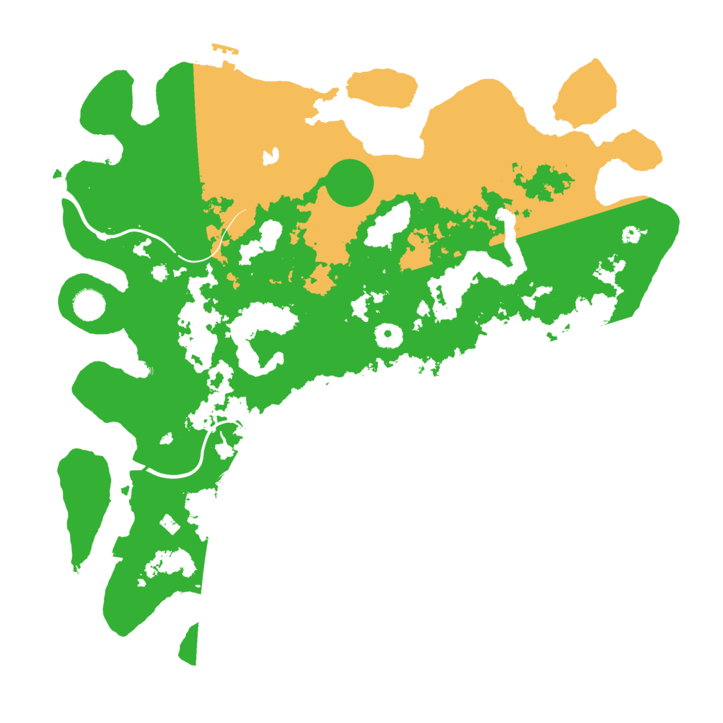 Biome Rust Map: Procedural Map, Size: 4000, Seed: 1829116064