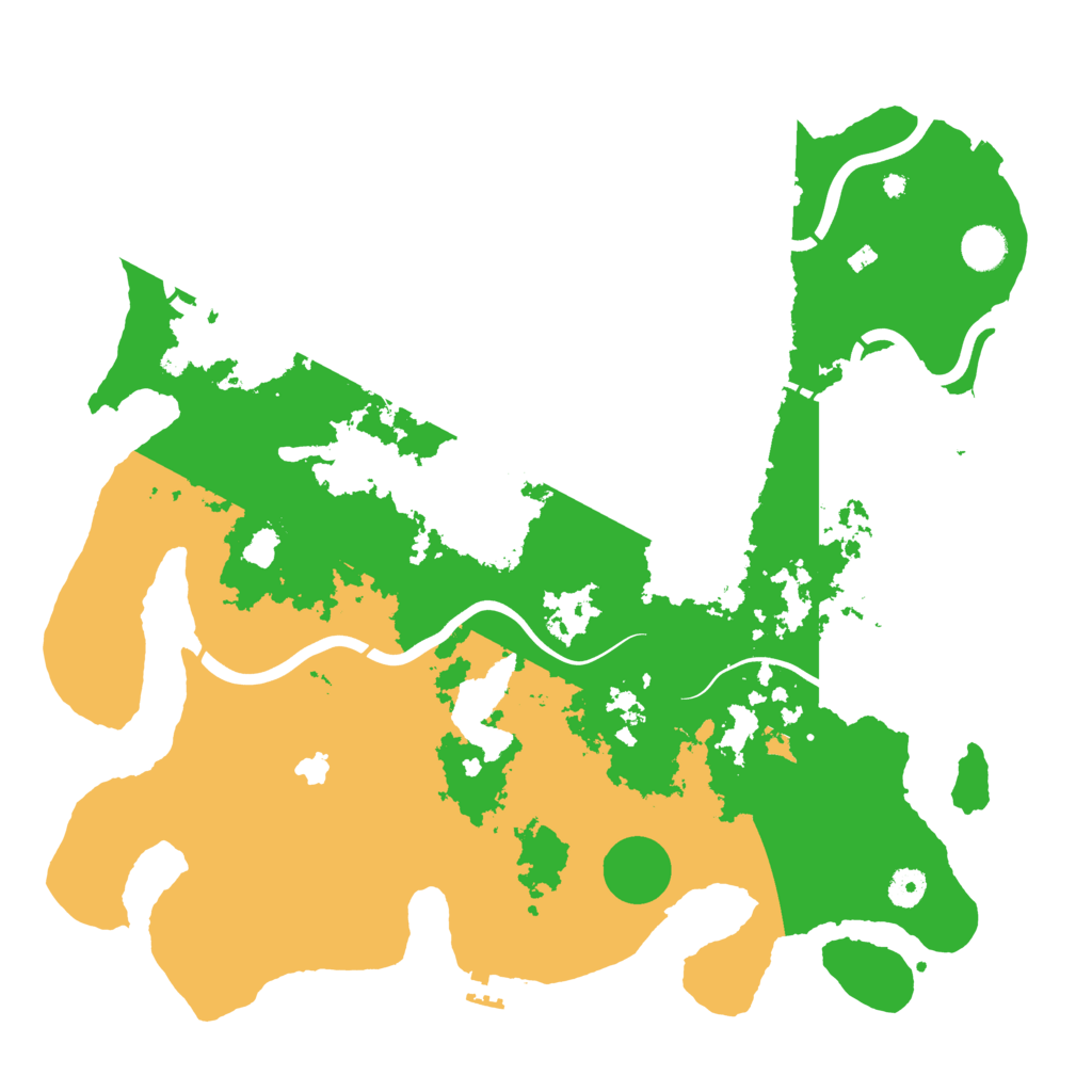 Biome Rust Map: Procedural Map, Size: 4250, Seed: 845931129