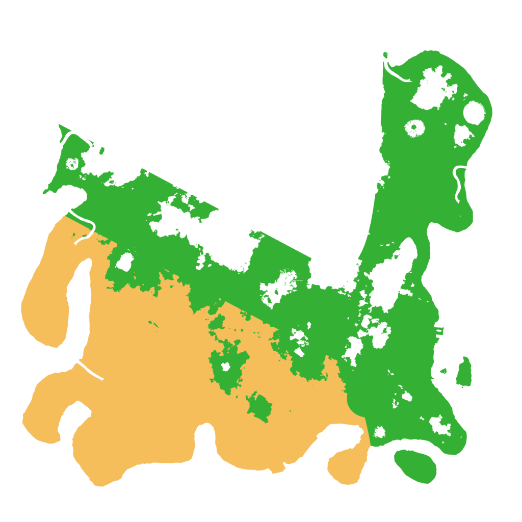 Biome Rust Map: Procedural Map, Size: 4250, Seed: 845931129