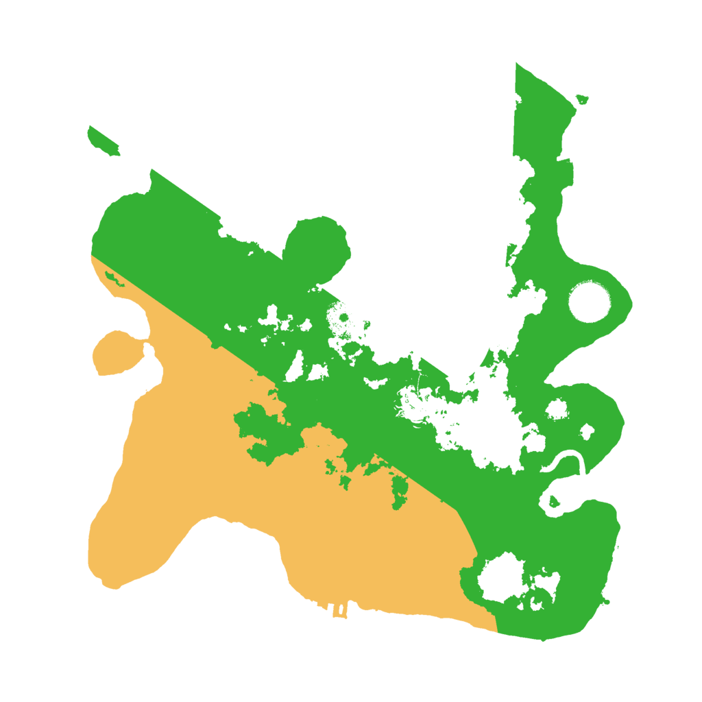 Biome Rust Map: Procedural Map, Size: 3000, Seed: 1154013289