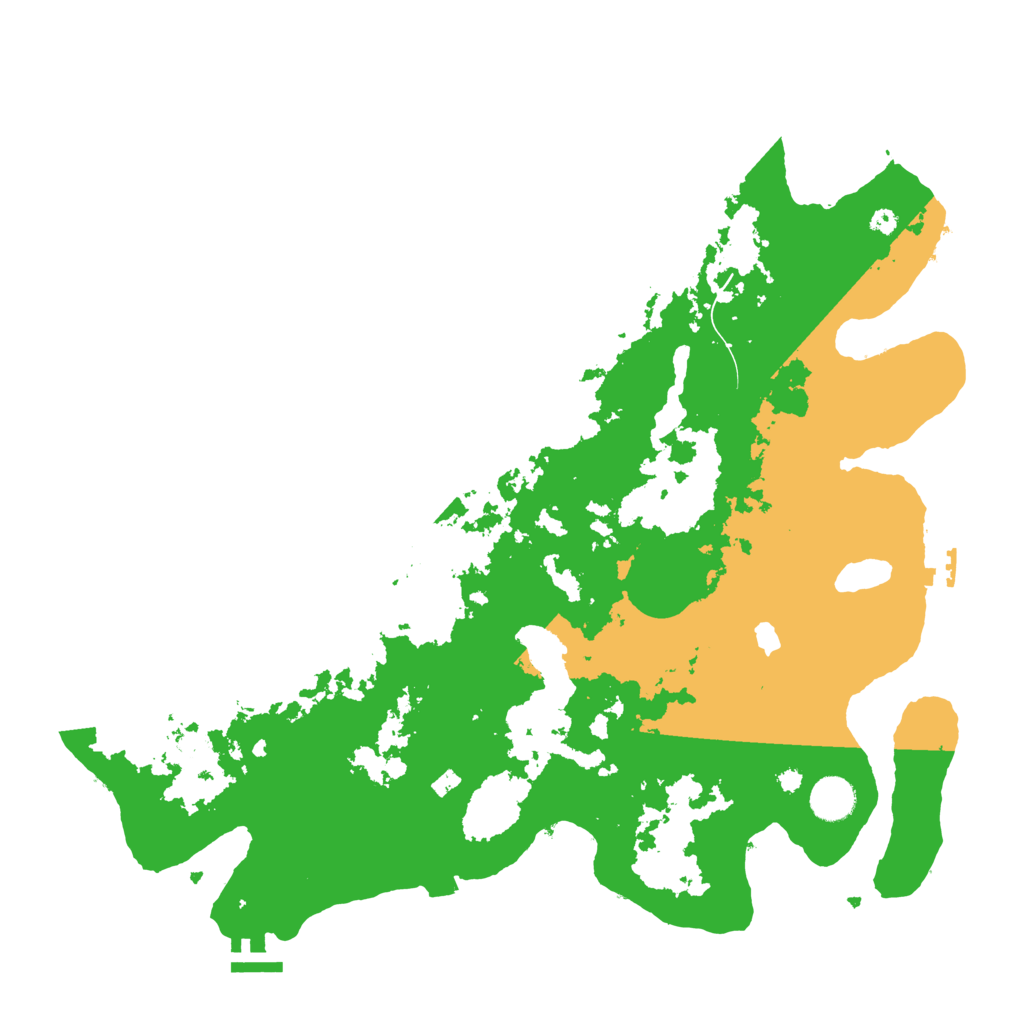 Biome Rust Map: Procedural Map, Size: 4000, Seed: 92718279