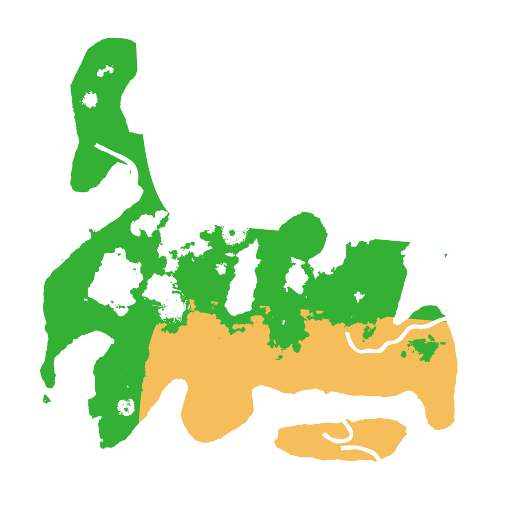 Biome Rust Map: Procedural Map, Size: 3000, Seed: 8867