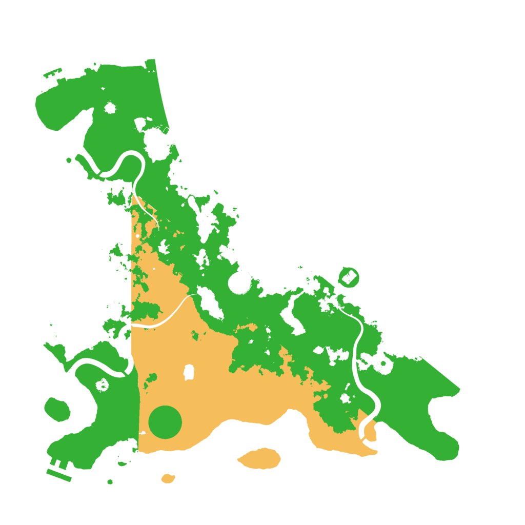 Biome Rust Map: Procedural Map, Size: 4150, Seed: 281601598