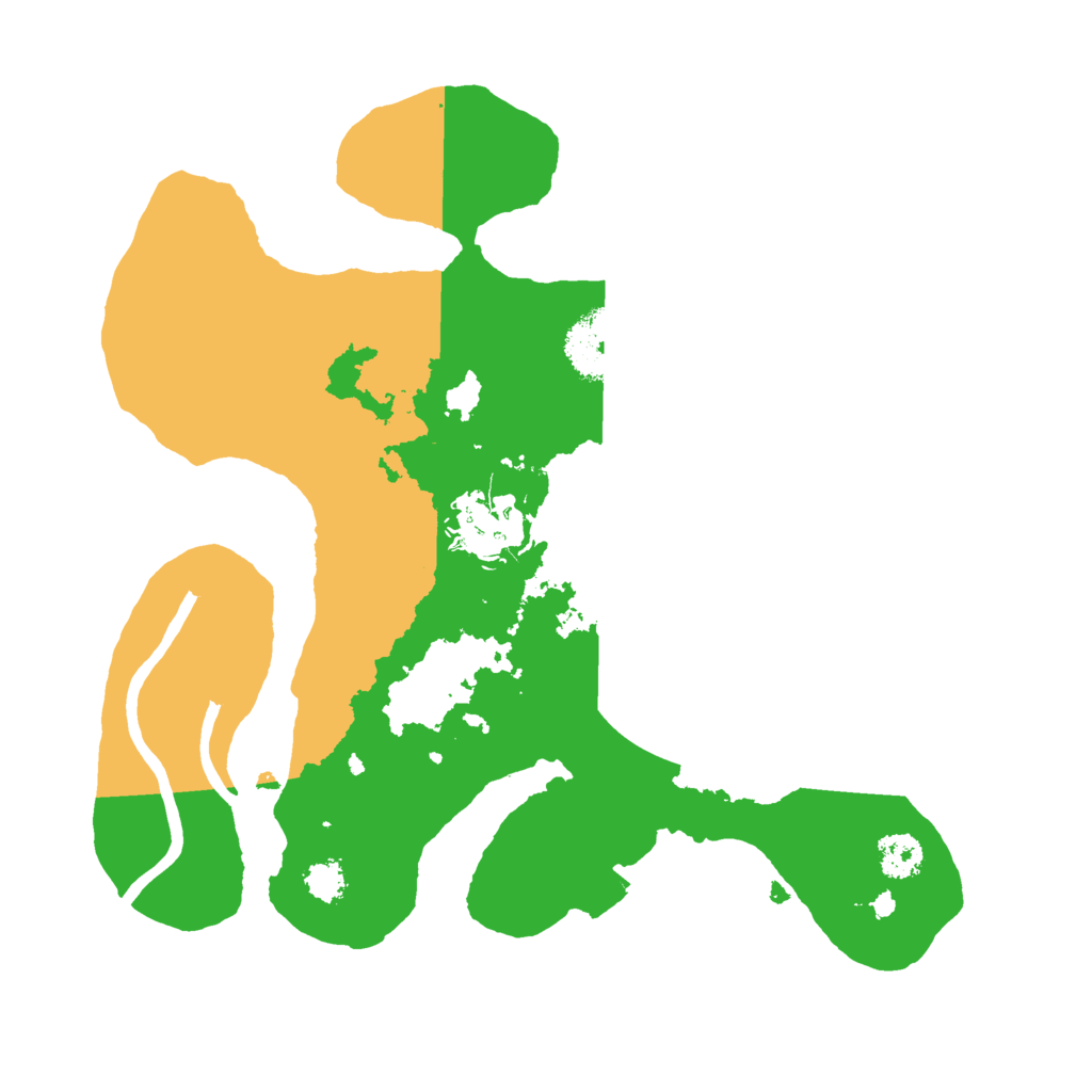 Biome Rust Map: Procedural Map, Size: 2500, Seed: 1567090541