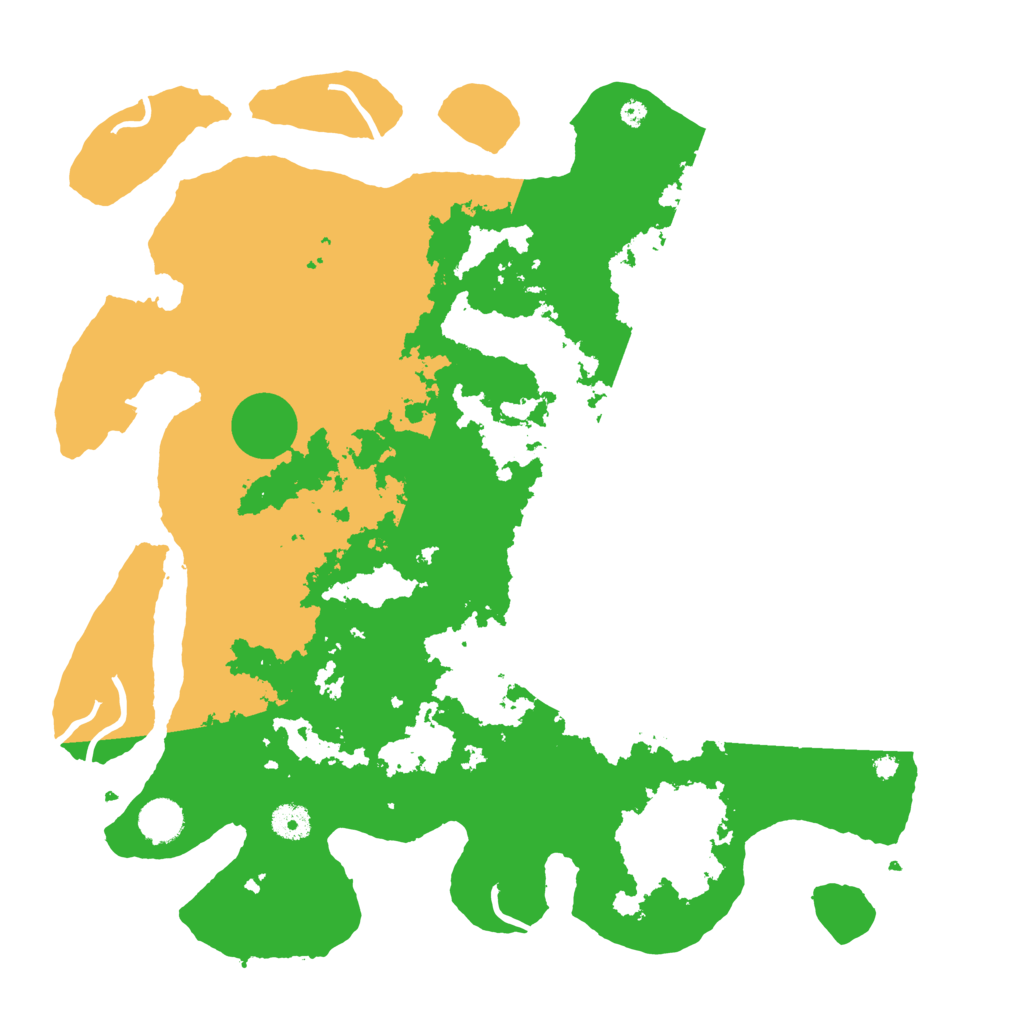 Biome Rust Map: Procedural Map, Size: 4096, Seed: 723128517