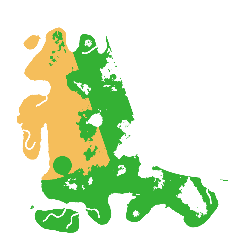 Biome Rust Map: Procedural Map, Size: 3500, Seed: 1470024429