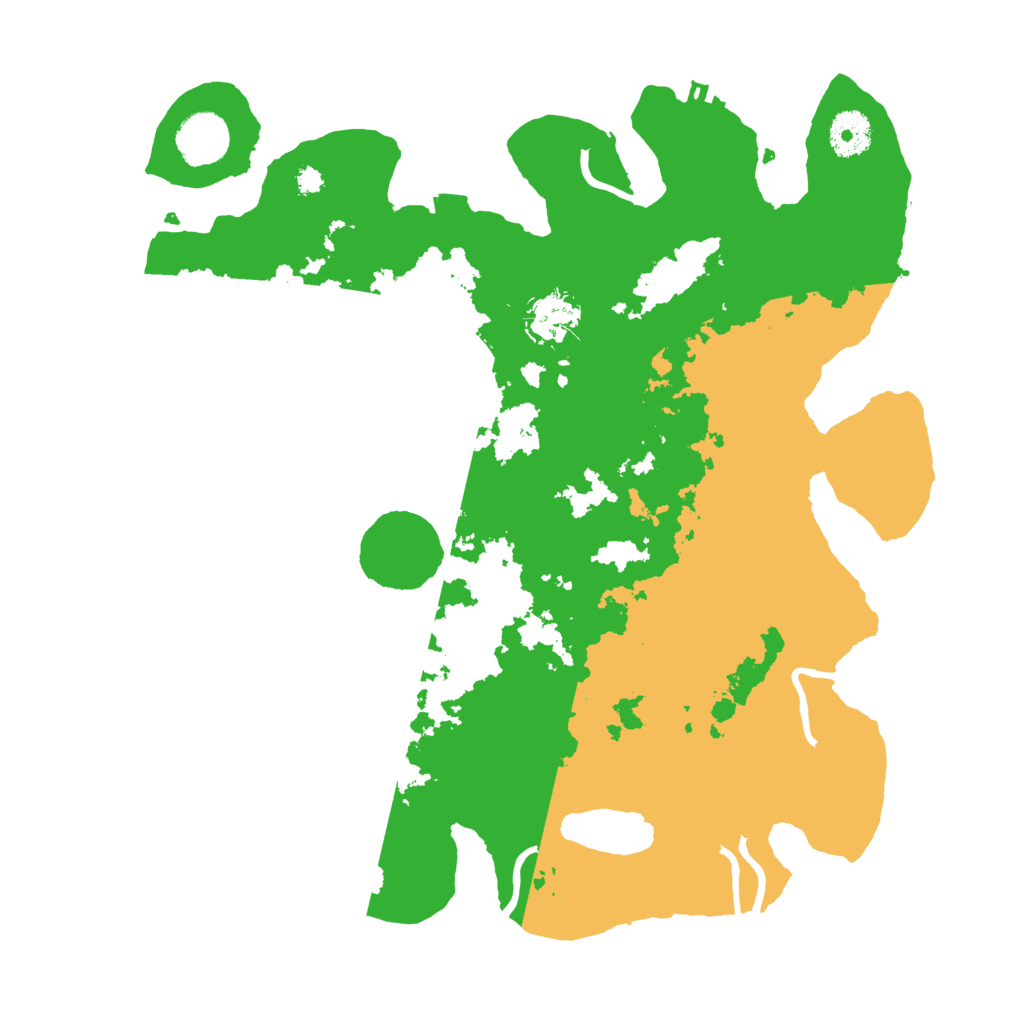 Biome Rust Map: Procedural Map, Size: 3500, Seed: 686520109