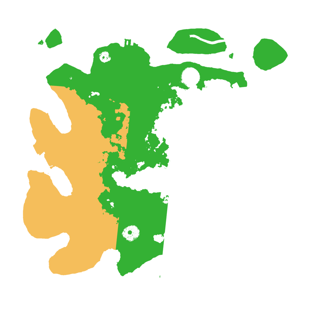 Biome Rust Map: Procedural Map, Size: 3000, Seed: 12140