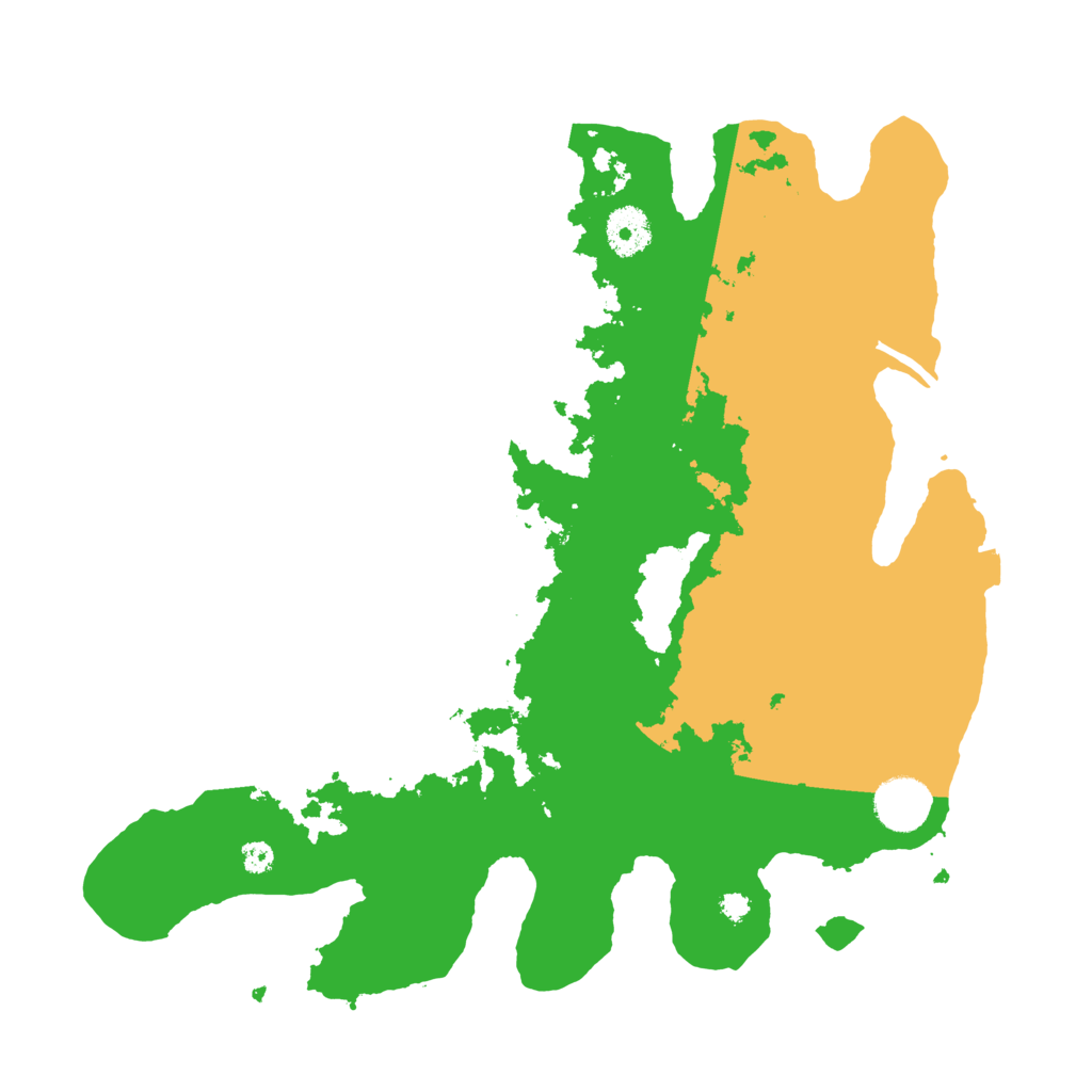 Biome Rust Map: Procedural Map, Size: 3500, Seed: 2090965060
