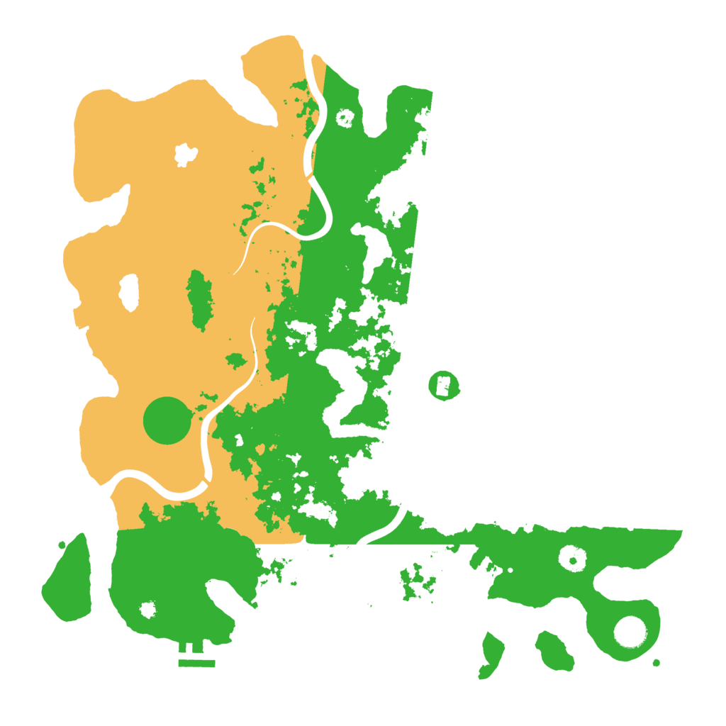 Biome Rust Map: Procedural Map, Size: 4000, Seed: 378467169
