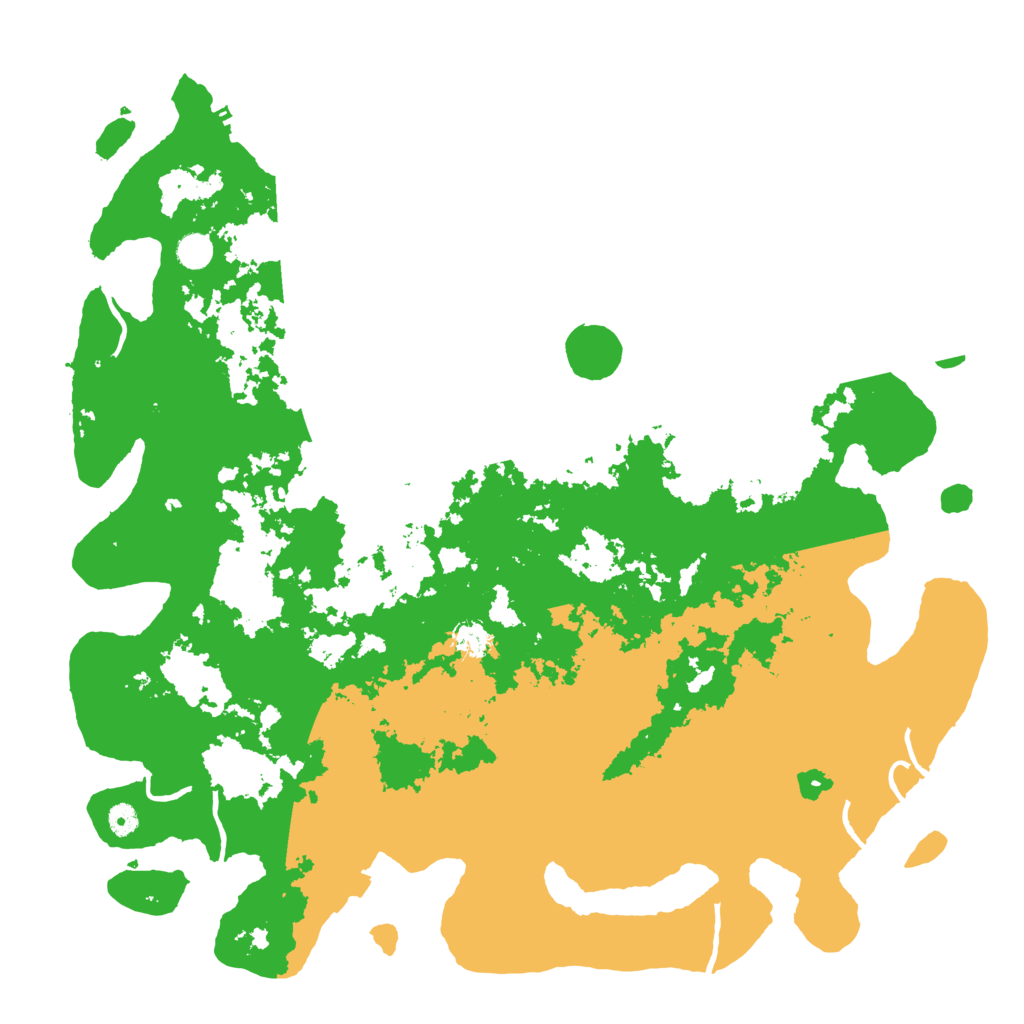 Biome Rust Map: Procedural Map, Size: 5000, Seed: 464560856