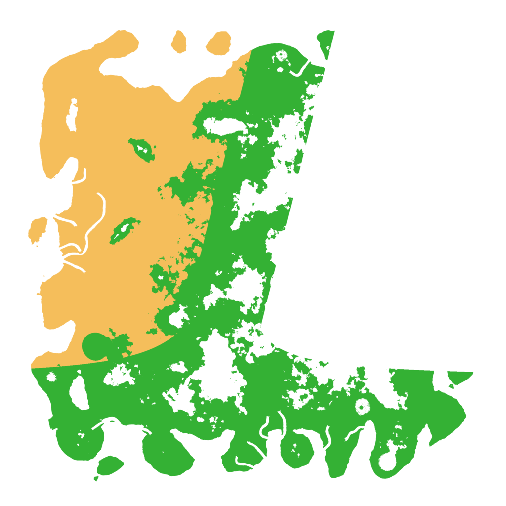 Biome Rust Map: Procedural Map, Size: 5000, Seed: 12590