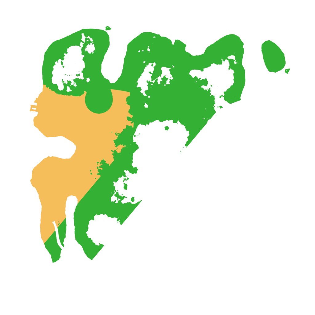 Biome Rust Map: Procedural Map, Size: 3000, Seed: 669669