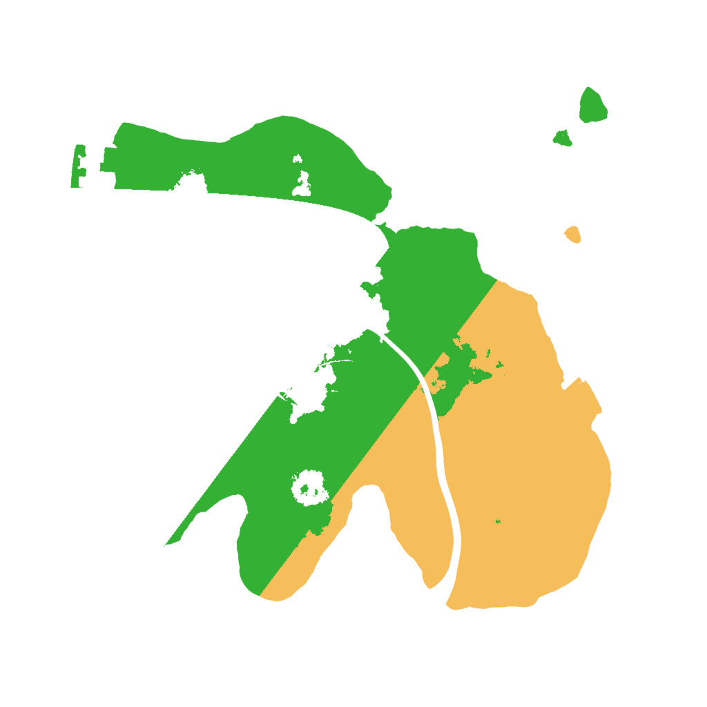 Biome Rust Map: Procedural Map, Size: 2000, Seed: 1312187006