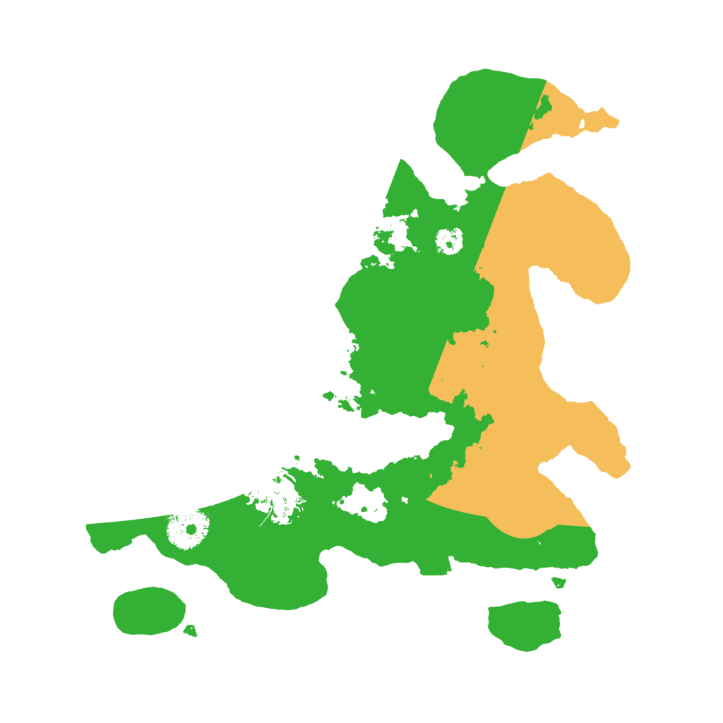 Biome Rust Map: Procedural Map, Size: 2700, Seed: 563743241