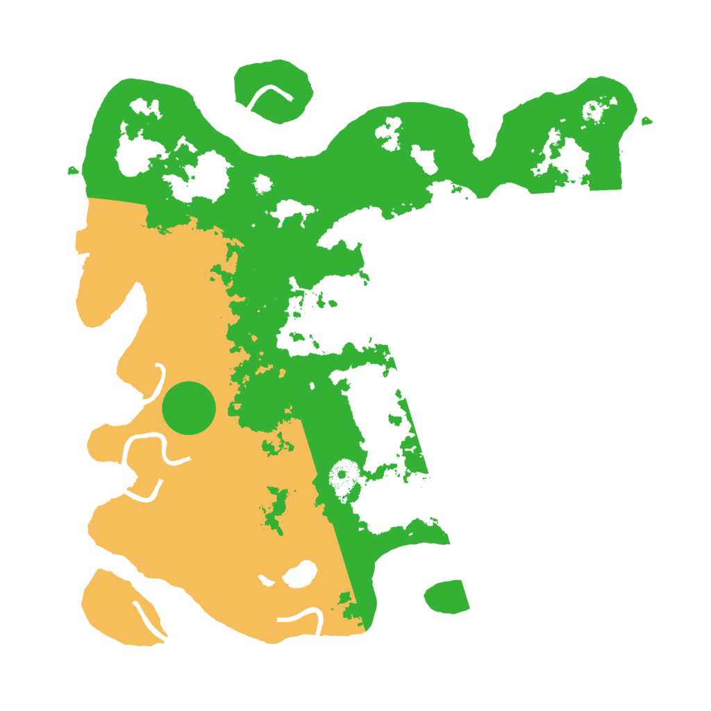 Biome Rust Map: Procedural Map, Size: 3500, Seed: 507726836