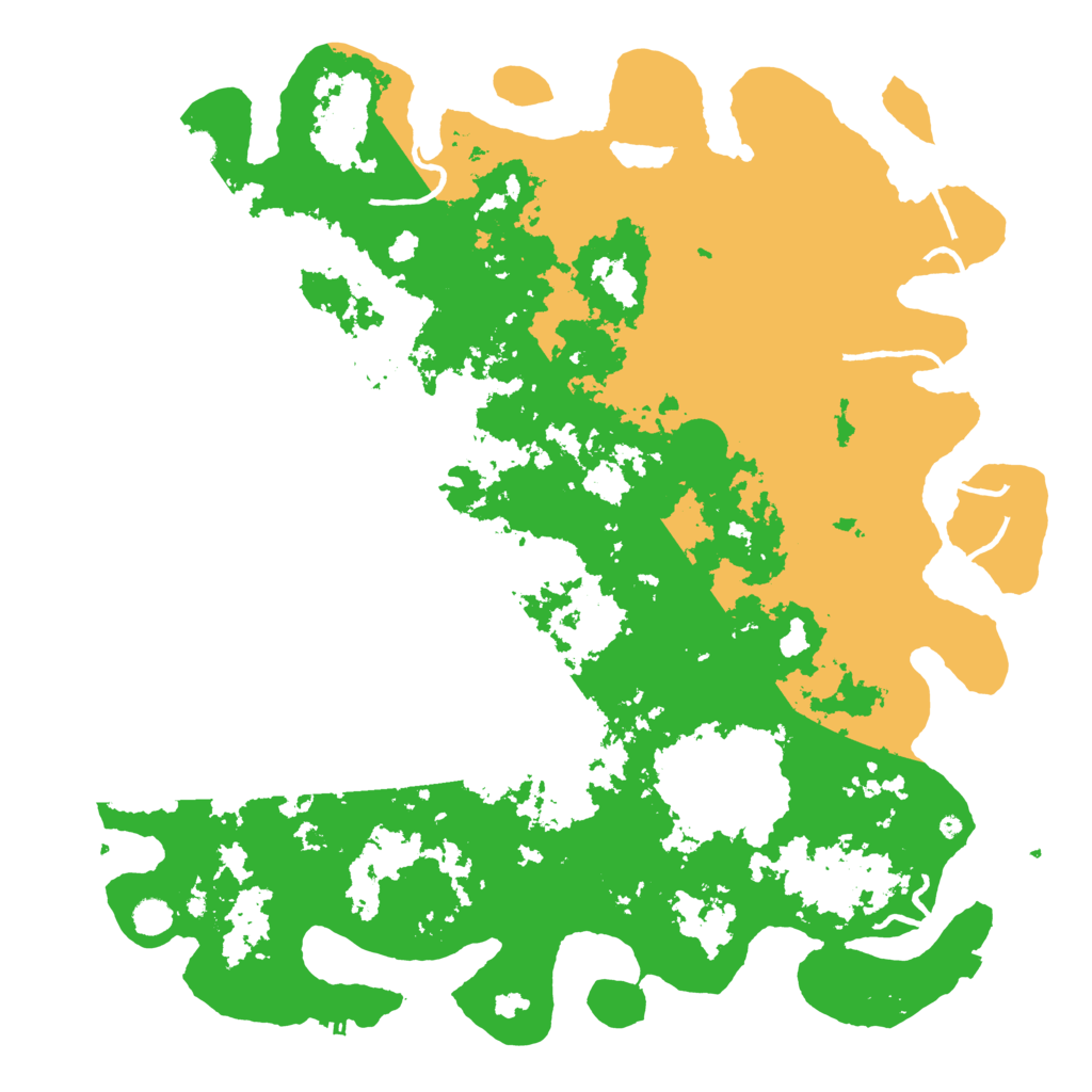 Biome Rust Map: Procedural Map, Size: 5200, Seed: 584072290