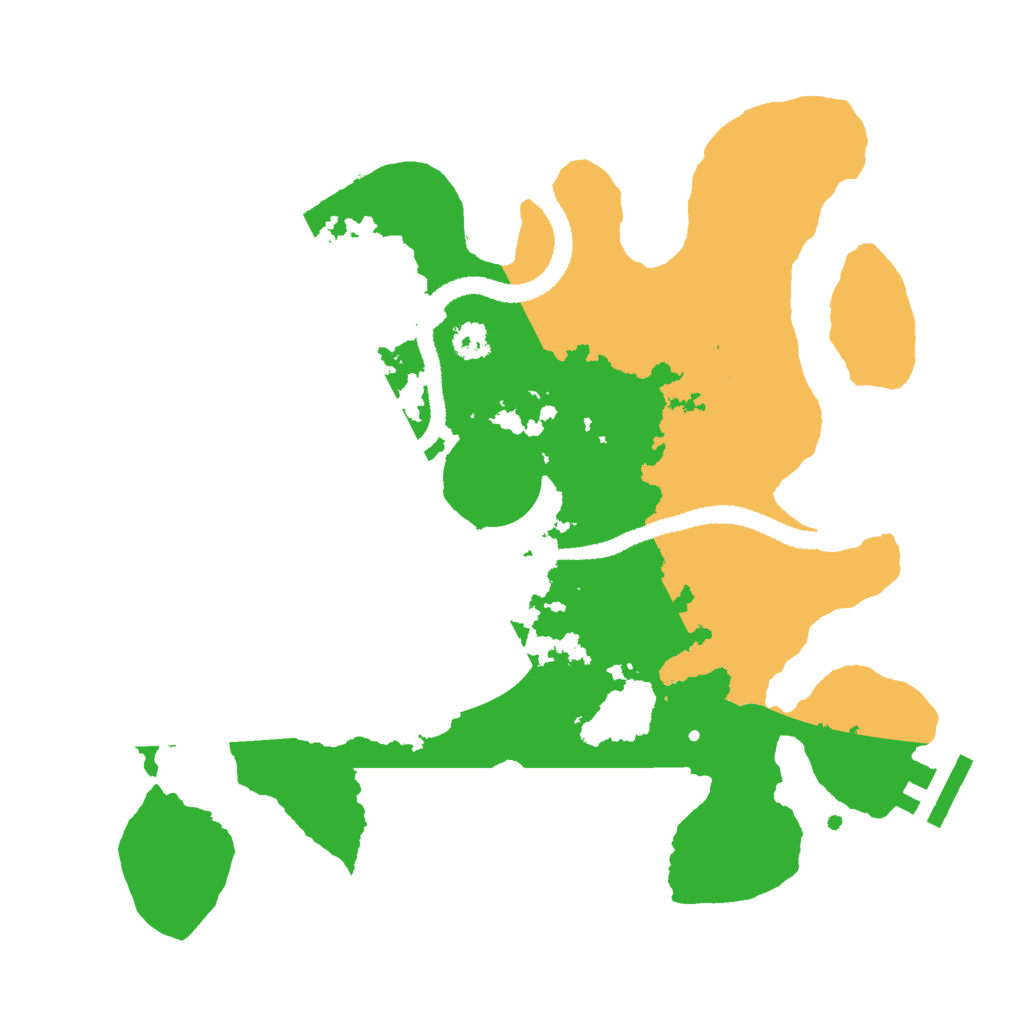 Biome Rust Map: Procedural Map, Size: 2750, Seed: 1323980481