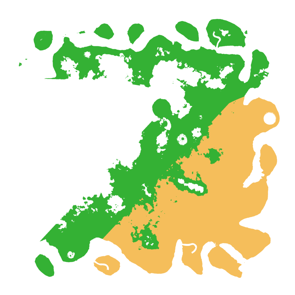 Biome Rust Map: Procedural Map, Size: 4250, Seed: 1195051542