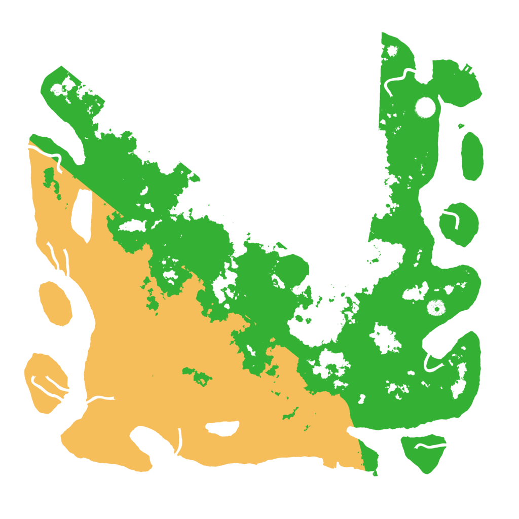 Biome Rust Map: Procedural Map, Size: 4500, Seed: 1439304910