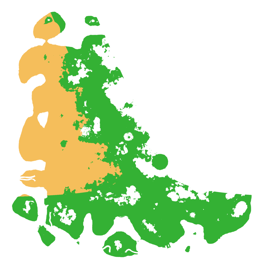 Biome Rust Map: Procedural Map, Size: 4500, Seed: 2018358099