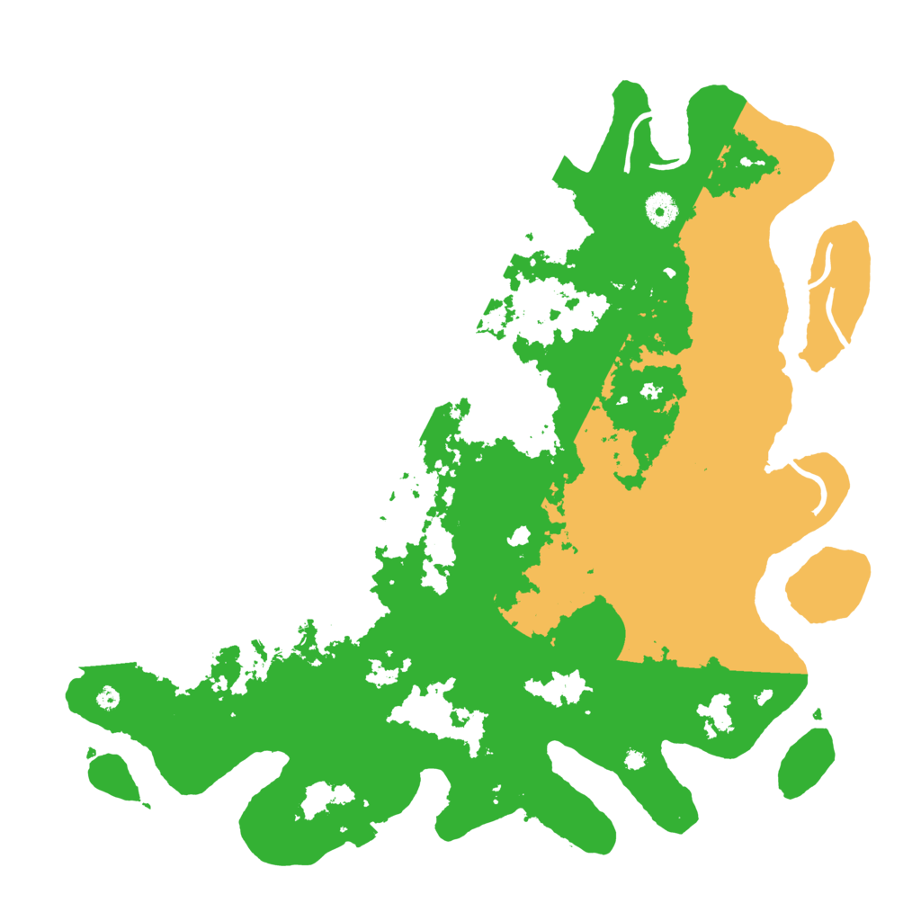 Biome Rust Map: Procedural Map, Size: 4200, Seed: 73275275