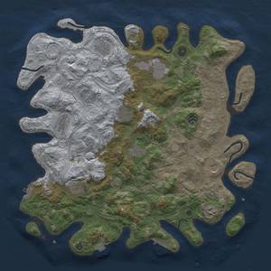Thumbnail Rust Map: Procedural Map, Size: 4250, Seed: 73275275, 19 Monuments