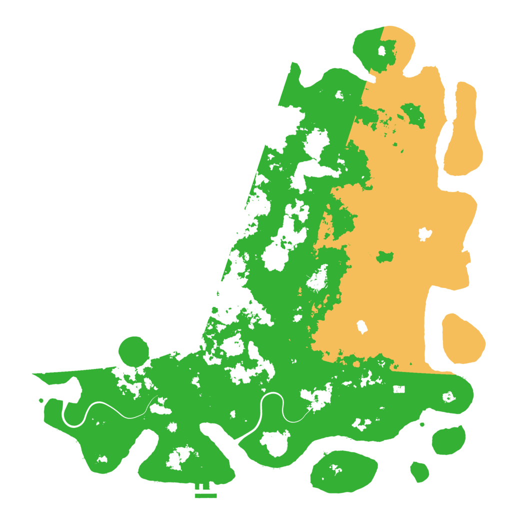 Biome Rust Map: Procedural Map, Size: 4750, Seed: 577410189