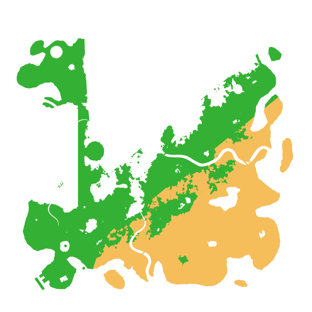 Biome Rust Map: Procedural Map, Size: 4500, Seed: 423071571