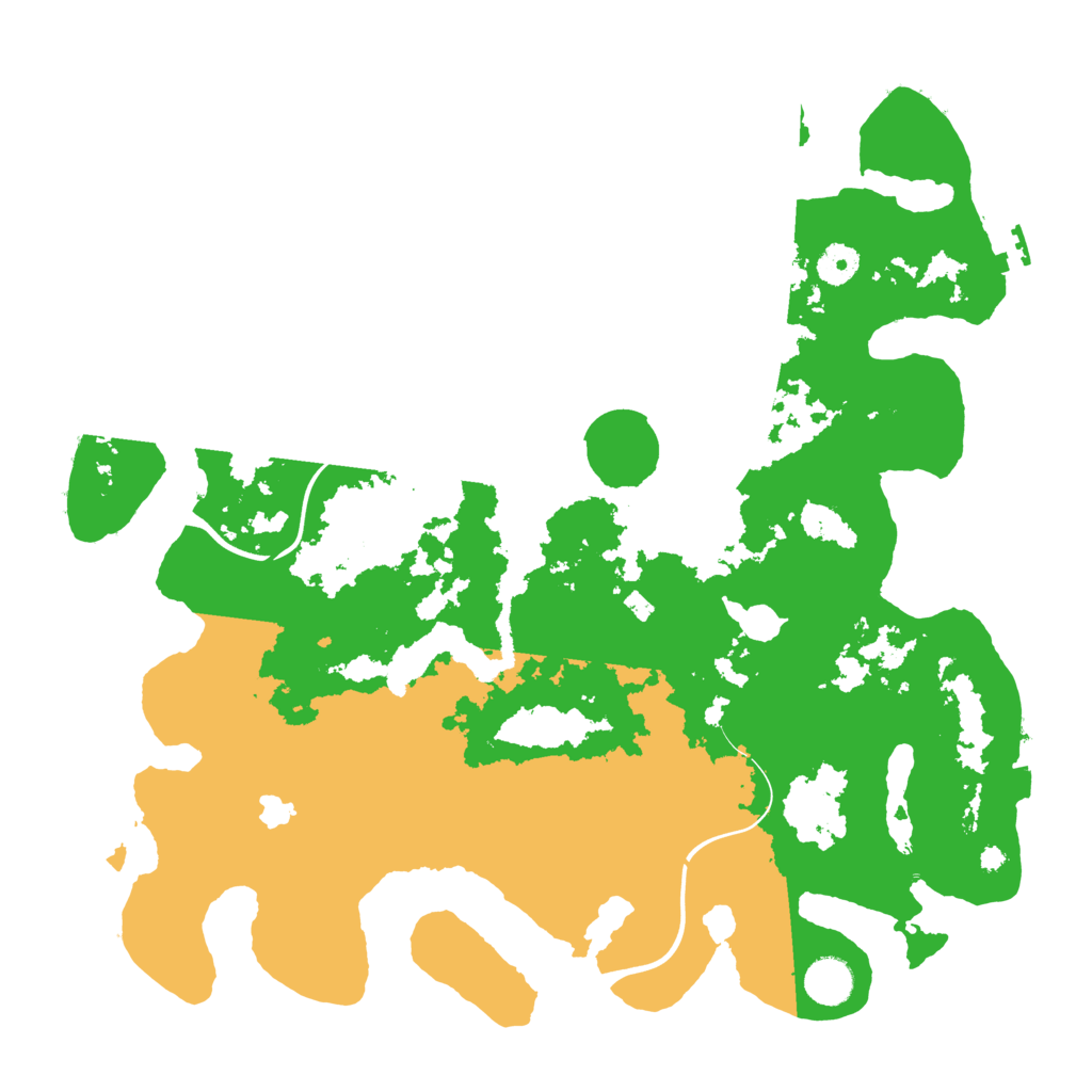 Biome Rust Map: Procedural Map, Size: 4000, Seed: 1584705492