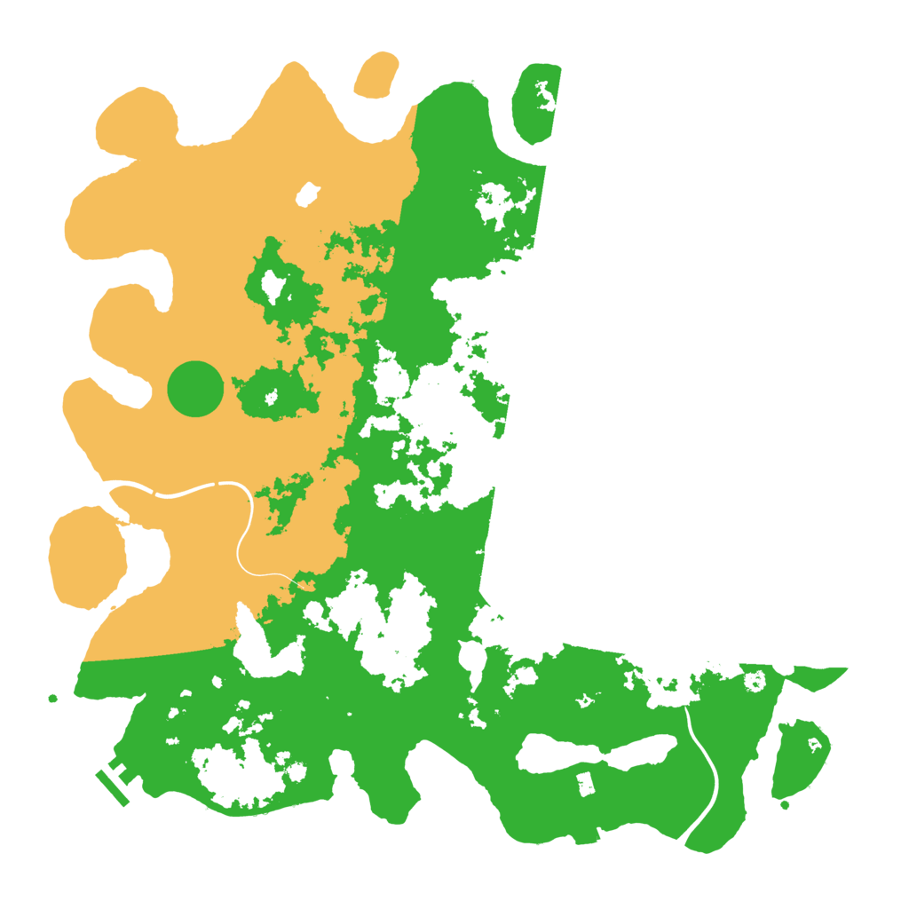 Biome Rust Map: Procedural Map, Size: 4250, Seed: 444999