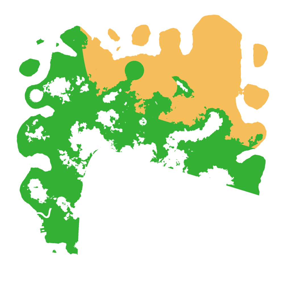 Biome Rust Map: Procedural Map, Size: 4000, Seed: 517640405