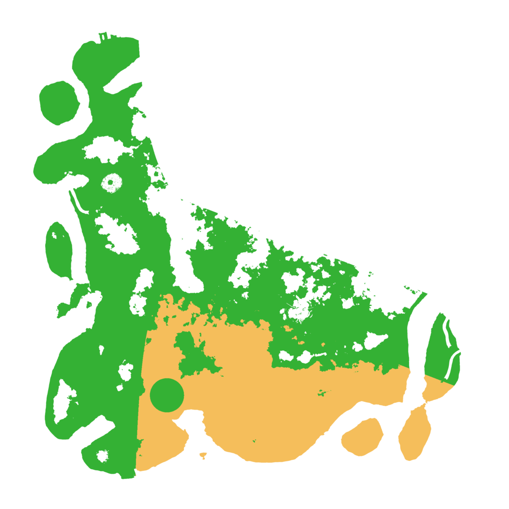 Biome Rust Map: Procedural Map, Size: 3950, Seed: 85188381