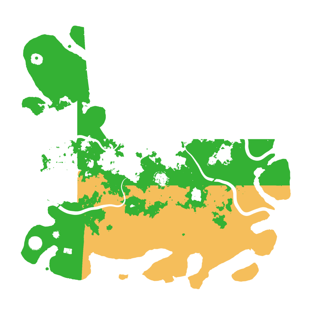 Biome Rust Map: Procedural Map, Size: 3950, Seed: 24030035