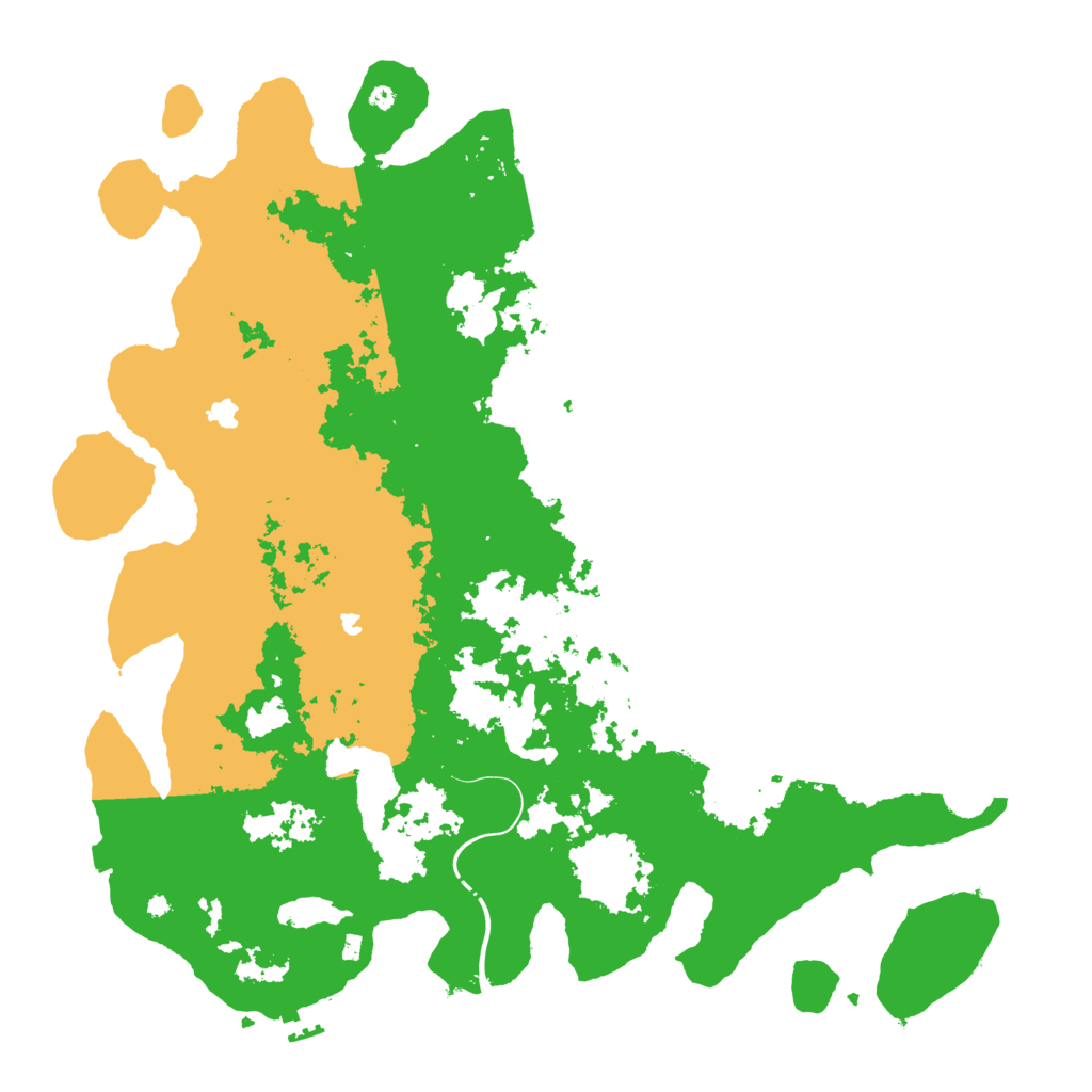 Biome Rust Map: Procedural Map, Size: 4500, Seed: 105700674