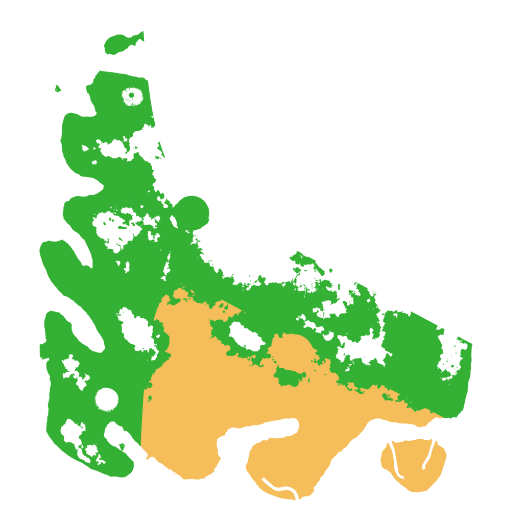 Biome Rust Map: Procedural Map, Size: 4000, Seed: 22233344