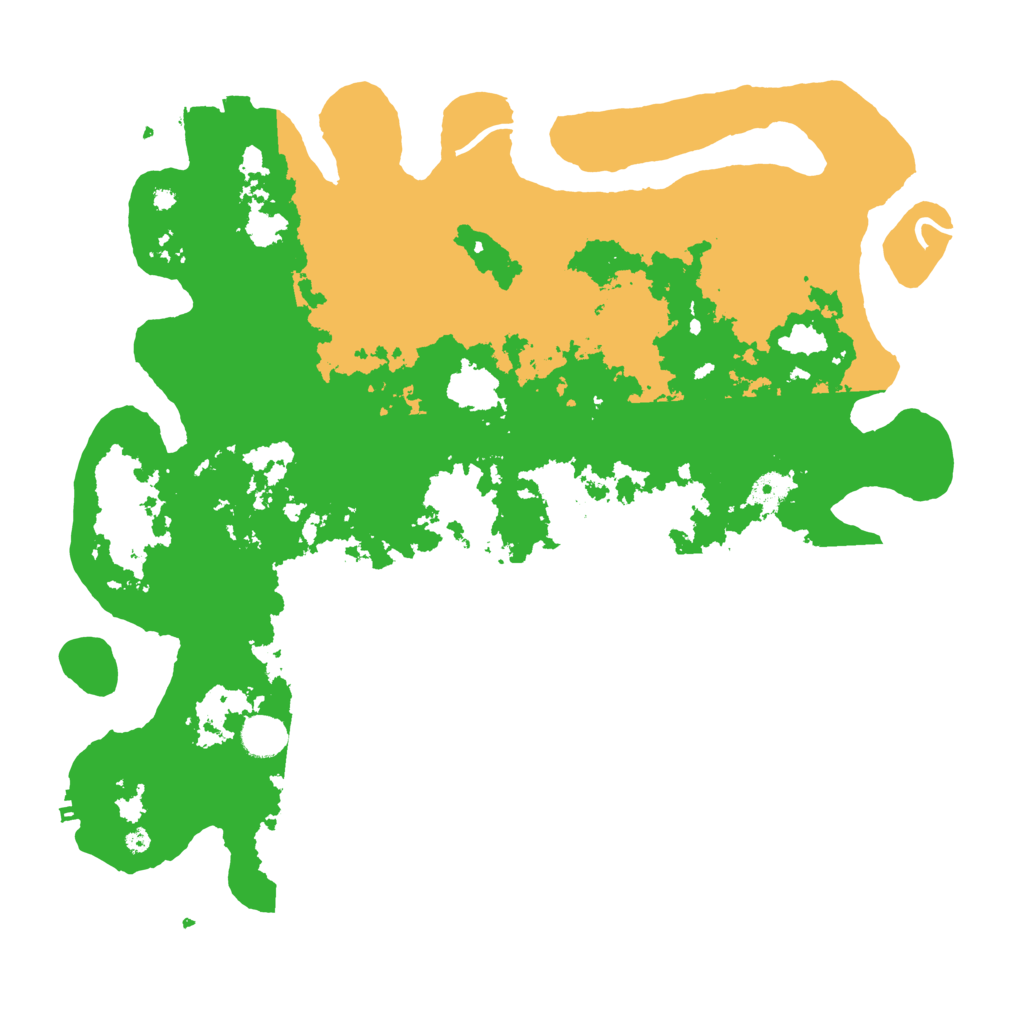 Biome Rust Map: Procedural Map, Size: 4300, Seed: 90213795