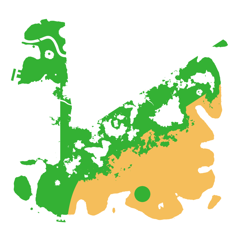 Biome Rust Map: Procedural Map, Size: 4000, Seed: 232956859