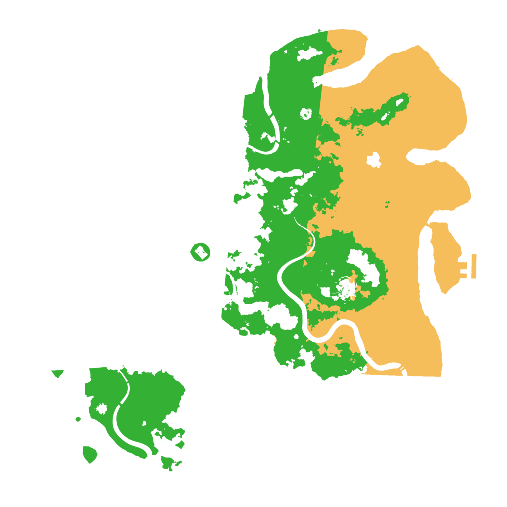 Biome Rust Map: Procedural Map, Size: 4250, Seed: 1076947140