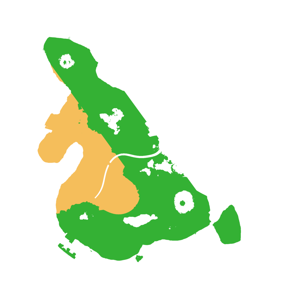 Biome Rust Map: Procedural Map, Size: 2100, Seed: 94676554