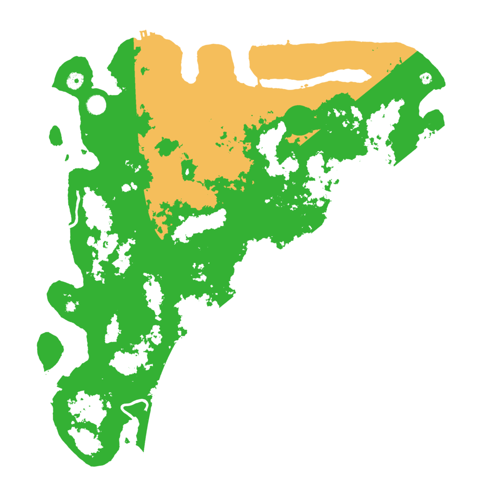 Biome Rust Map: Procedural Map, Size: 4500, Seed: 336918512