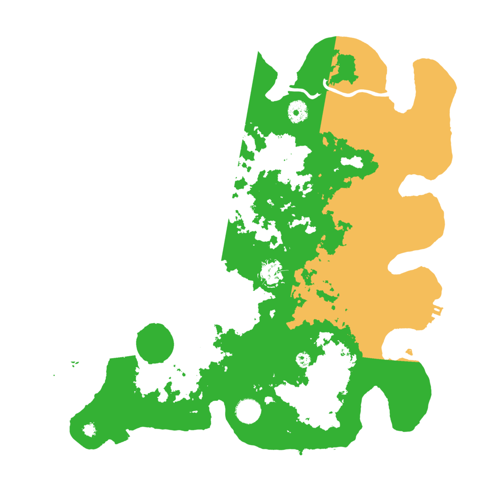 Biome Rust Map: Procedural Map, Size: 3500, Seed: 1918319932
