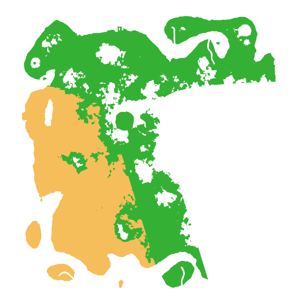 Biome Rust Map: Procedural Map, Size: 4500, Seed: 1476726105